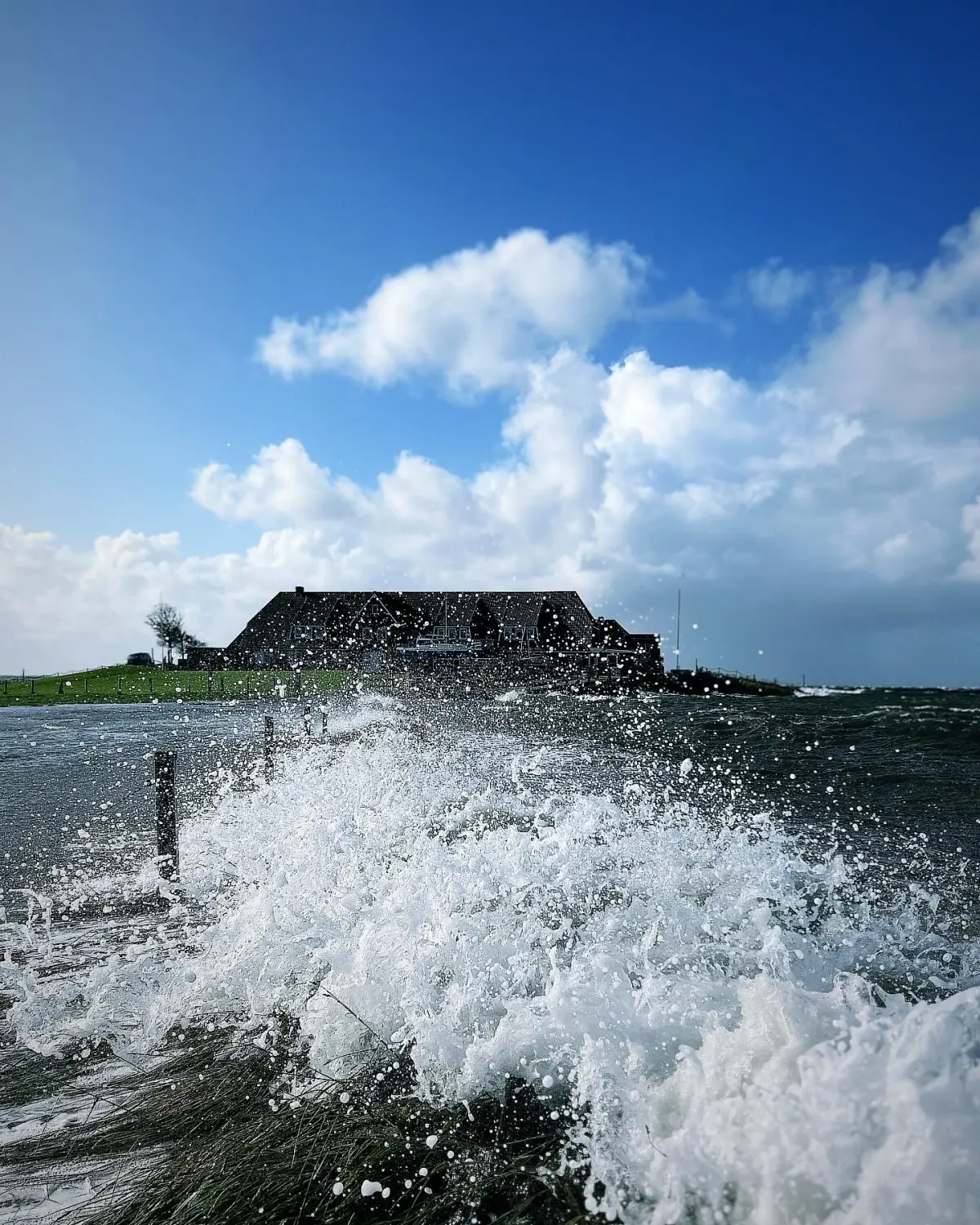 Hallig Langeneß Gästehaus Bi de Ley auf Norderhörn