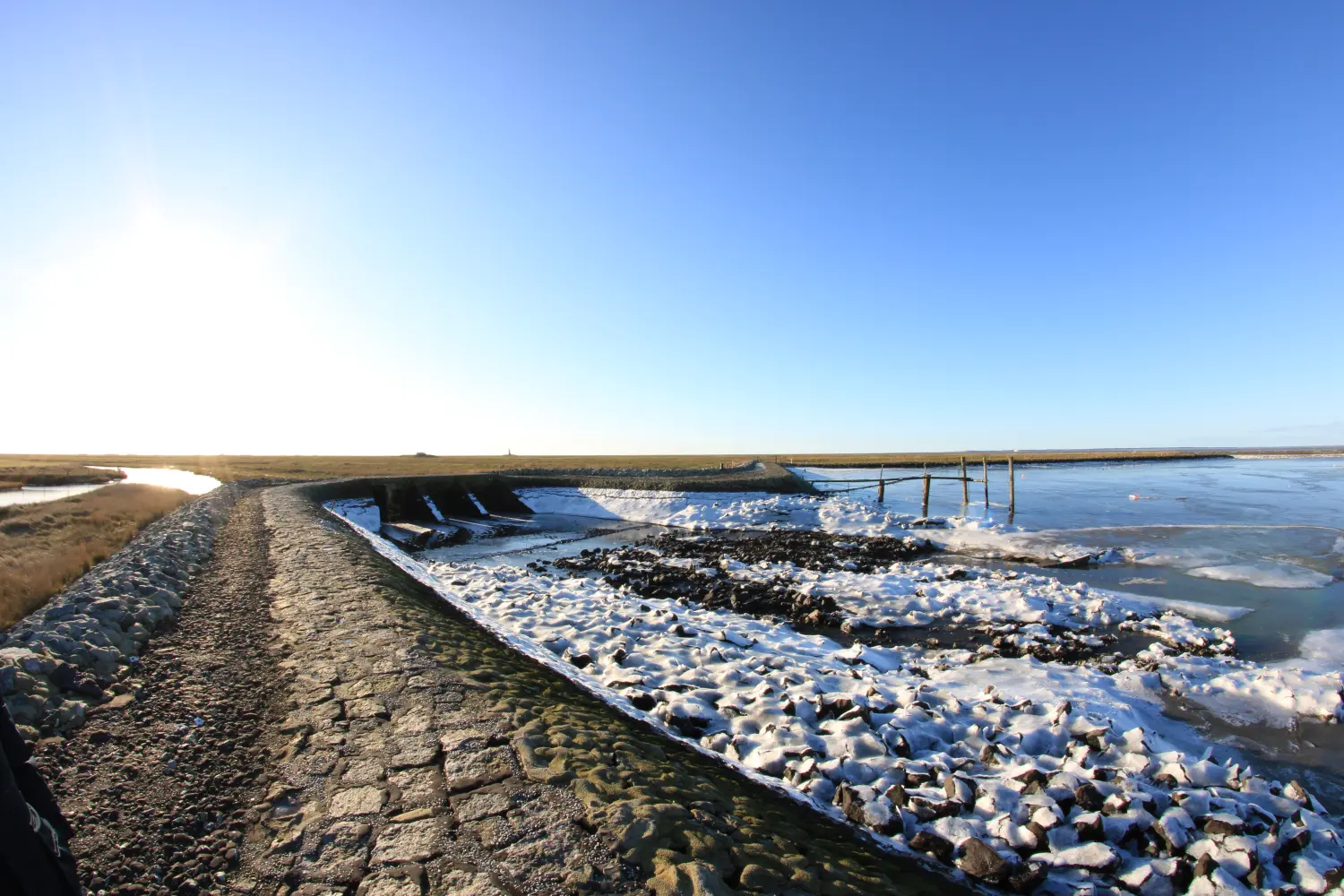 Hallig Langeneß Gästehaus Bi de Ley auf Norderhörn